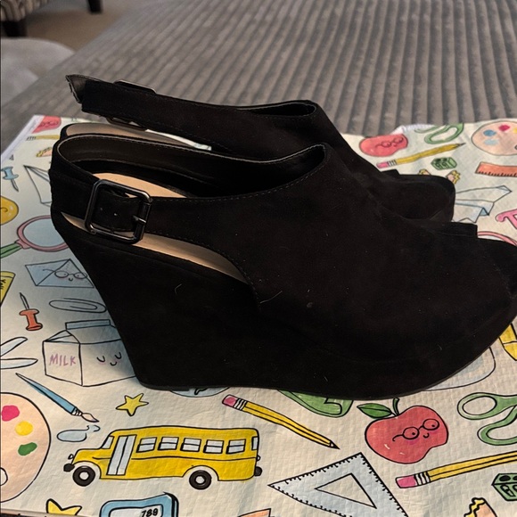 NWOT Torrid Open Toe Wedge - Picture 3 of 8